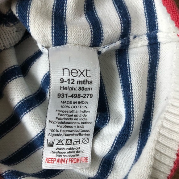 Toddler boy size 9to 12 months sweater - Picture 3 of 3